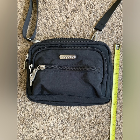 😎Baggallini Mini Cross Body Black - Picture 11 of 15
